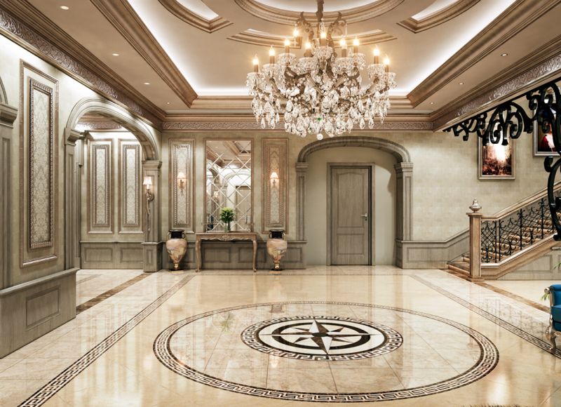 Ốp Đá Nội Thất Villa