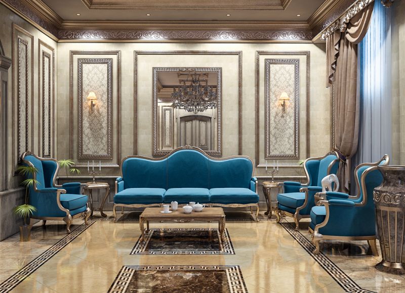 Ốp Đá Nội Thất Villa