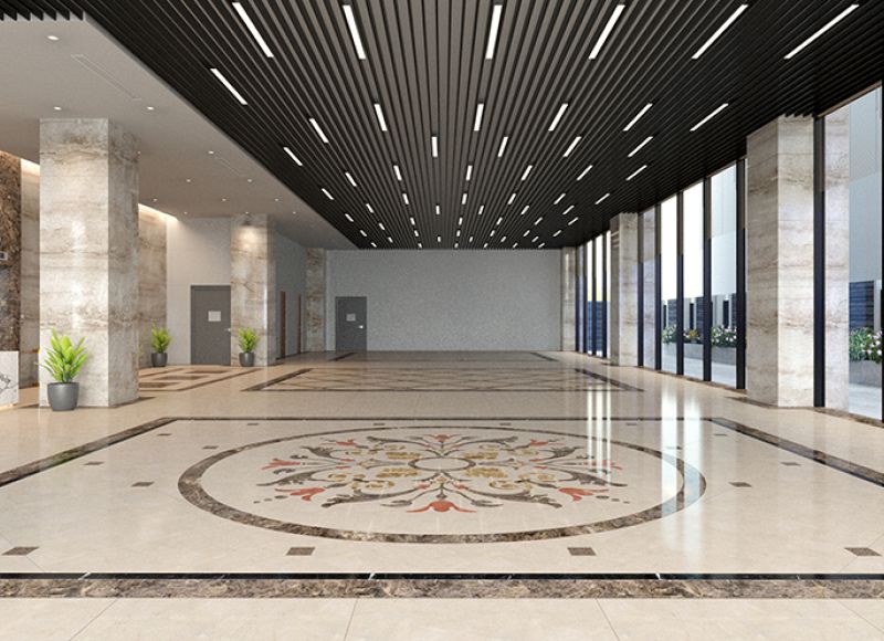 Công trình đá tòa nhà HT