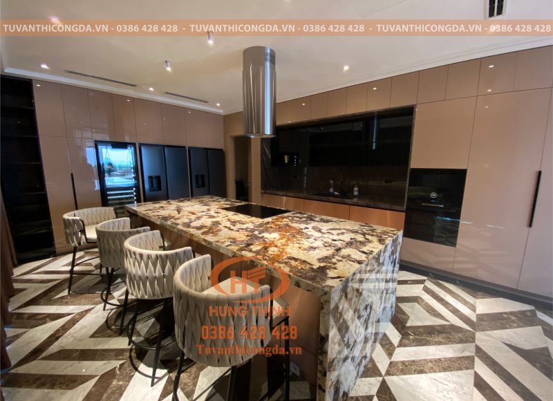 Lát sàn đá marble tự nhiên cao cấp, ốp bàn bếp 