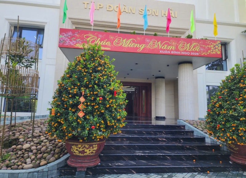 HƯNG THỊNH HOÀN THIỆN THI CÔNG ĐÁ TỰ NHIÊN CHO TẬP ĐOÀN SƠN HẢI TẠI QUẢNG TRỊ 