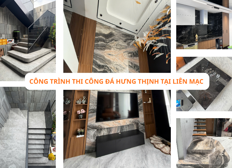 công trình thi công đá hưng thịnh